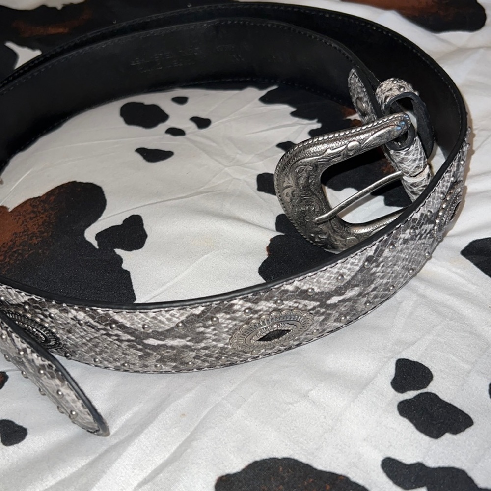 COPY - Shayanna Snake Print Belt